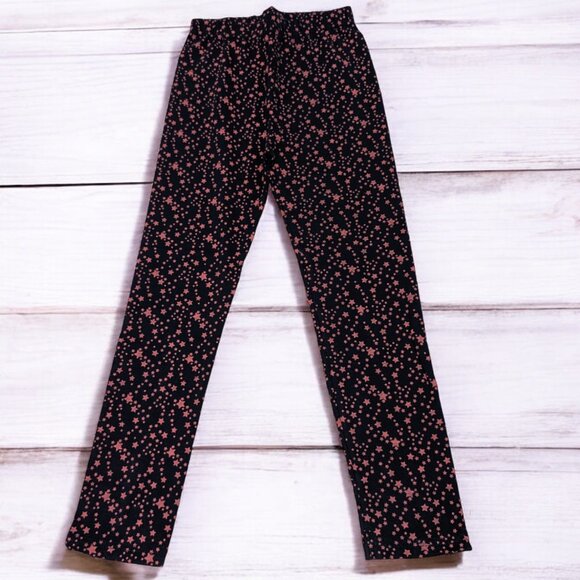 Pep&Co Other - Pepco Full length Soft Cotton leggings Skinny Fit stretchy Black w Orange NWOT